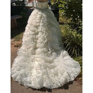 Alfred Angelo Disney Princess Ariel Wedding Dress 2014 Style 242 Size 10